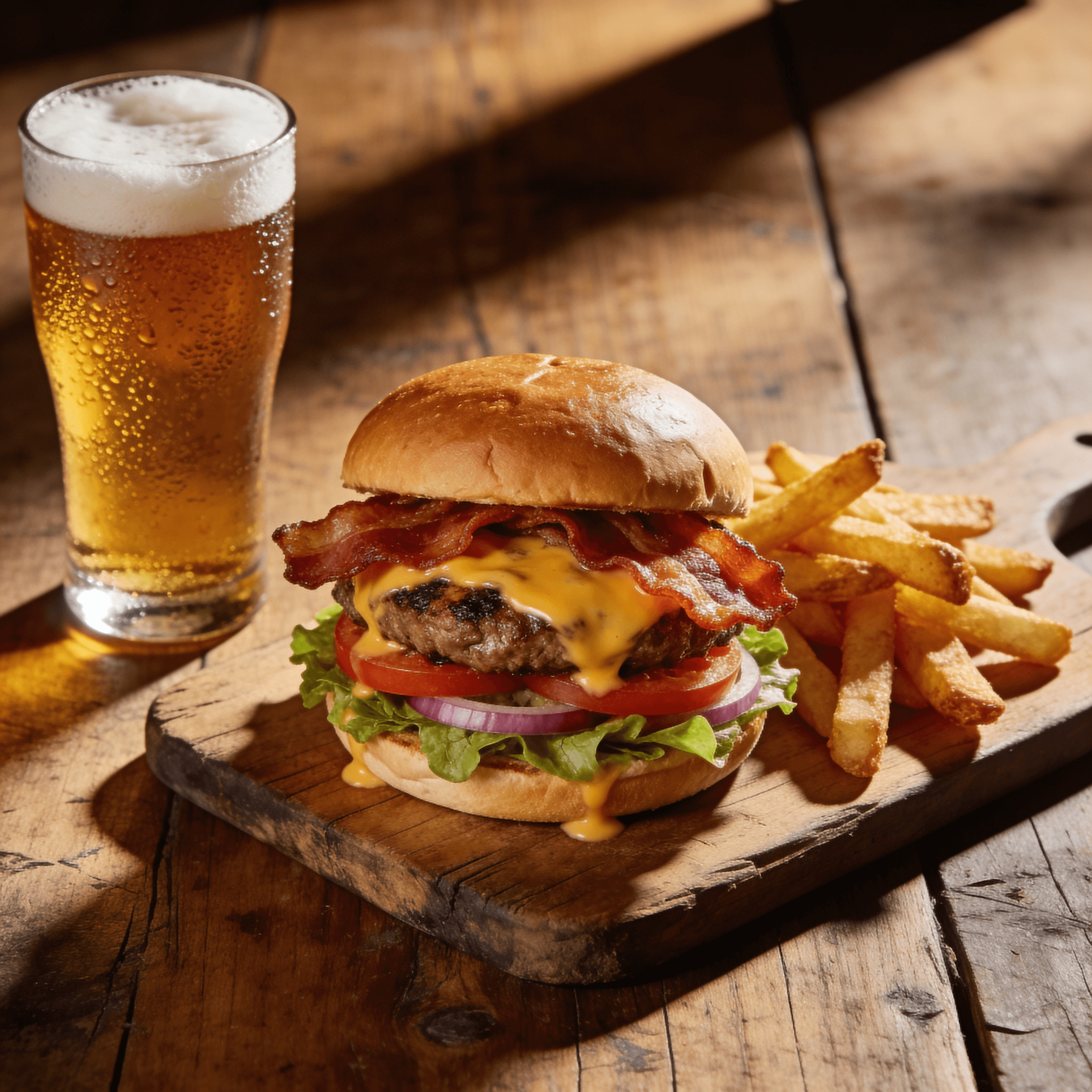 Pub Style Burger